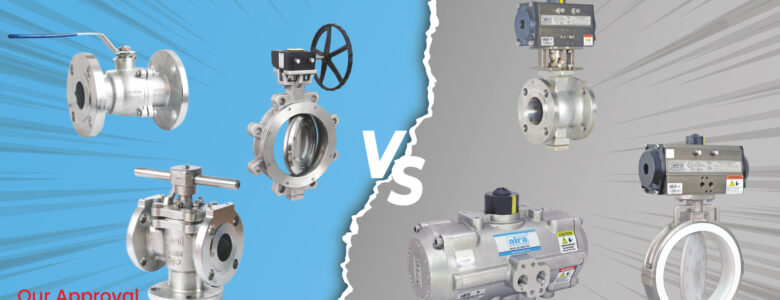 comparison-manual-vs-automated-butterfly-valves