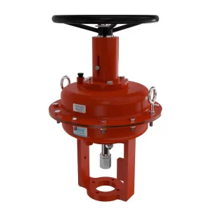 Diaphragm Actuator With Manual Over Ride