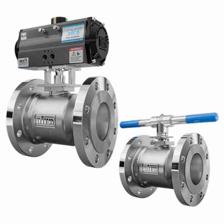 Single Piece Flanged End Ball Valve