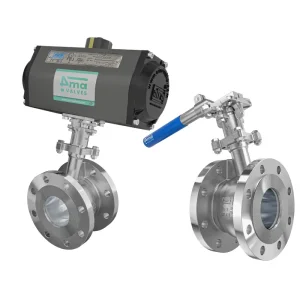 2 way Flush Bottom Full Bore Ball Valve