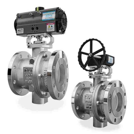 2 Piece Trunnion Mounted Ball Valve