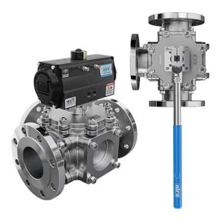 3 Way Multi Port Flanged End Ball Valve