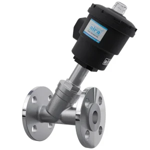 Angle Type Plastic Cap Flanged Control Valve