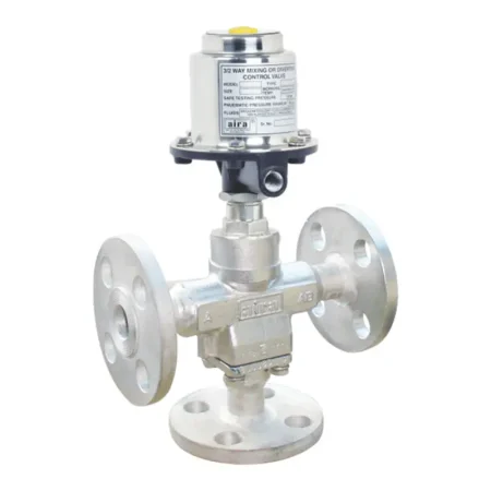 Mixing & Diverting SS Cap High Pressure Flanged Control Valve